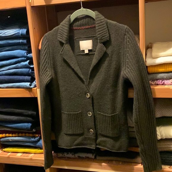 Banana Republic Sweaters - Banana Republic Heritage 100% Cashmere Cardigan Blazer Sweater